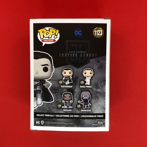 Funko Pop! #1123 Zack Snyder’s Justice League Metallic Superman LE 4500 - Picture 3 of 6